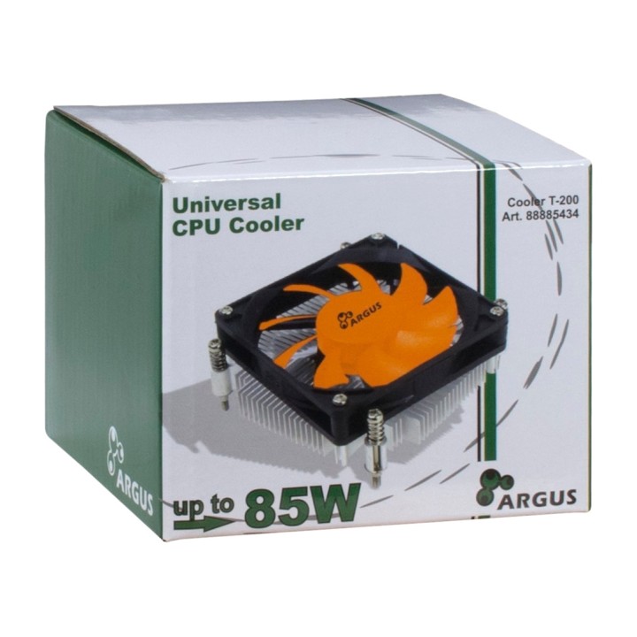 INTER-TECH CPU cooler with fan ARGUS T-200 80MM 85W 1544704