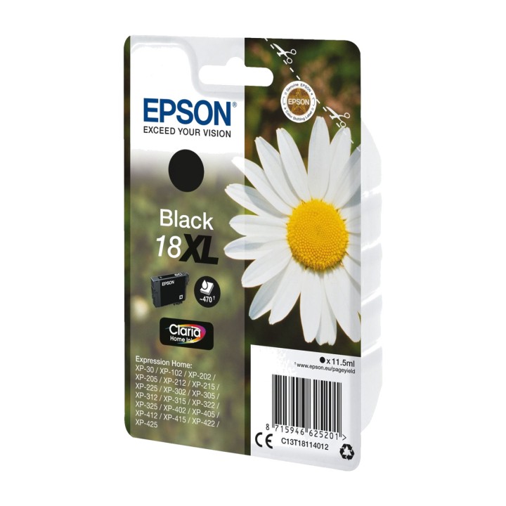 EPSON Cartouche d’encre haute capacité 18XL C13T18114012