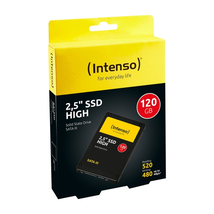 INTENSO SSD intern 2,5" SATA III HIGH 120GB 1264556