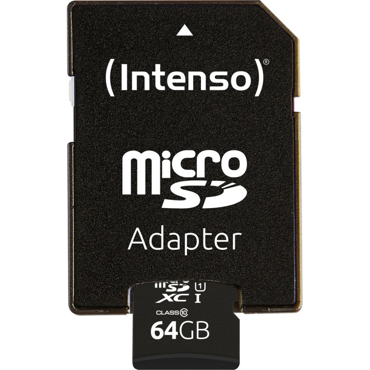 INTENSO Carte mémoire microSDXC UHS-I-PREMIUM-CLASE 10 U1