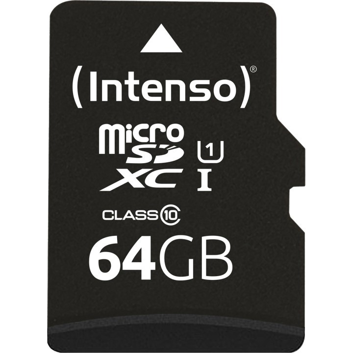 INTENSO Carte mémoire microSDXC UHS-I-PREMIUM-CLASE 10 U1