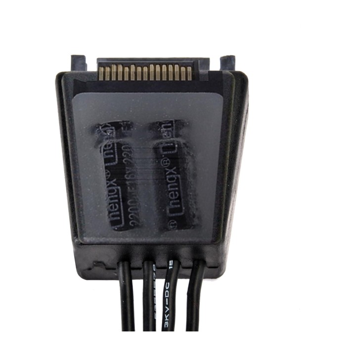 SILVERSTONE Daisy-chain power extension cable for 4 drives