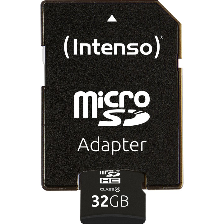 INTENSO Tarjeta de memoria microSDHC CLASE-4 32GB 1085619