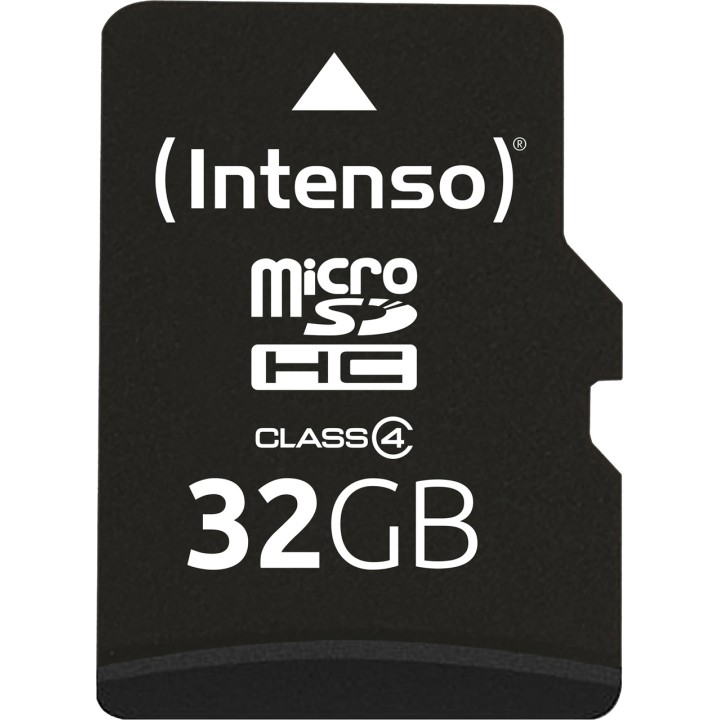 INTENSO microSDHC-Speicherkarte CLASE-4 32GB 1085619