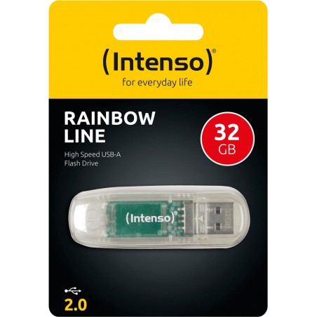 memoria usb 2.0 rainbow line 32gb