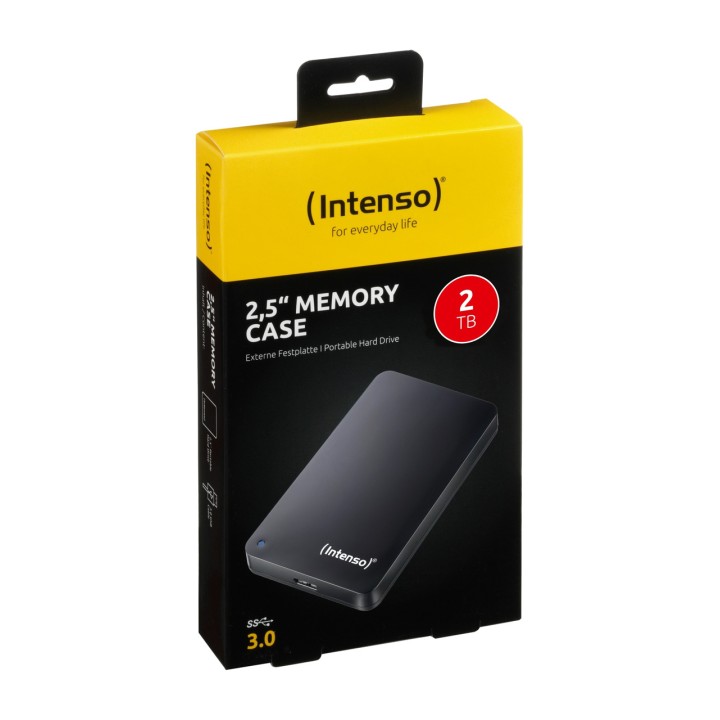 INTENSO Disco duro externo MEMORY-CASE 2,5" 2TB 6021580 1075500