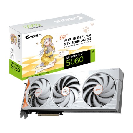 tarjeta gráfica para pc geforce-rtx 5060 aorus ari 8gb gddr7