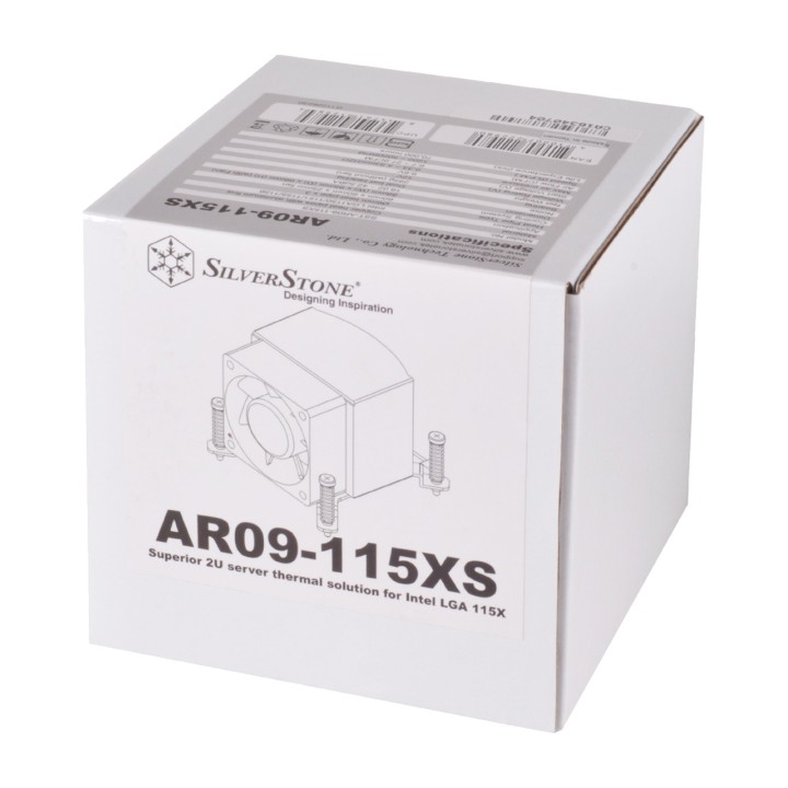 SILVERSTONE Server-CPU-Kühler SST-AR09-115XS LGA115X LGA1200