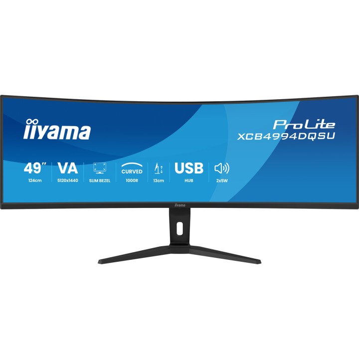 IIYAMA Monitor curvo super ultrawide con supporto regolabile