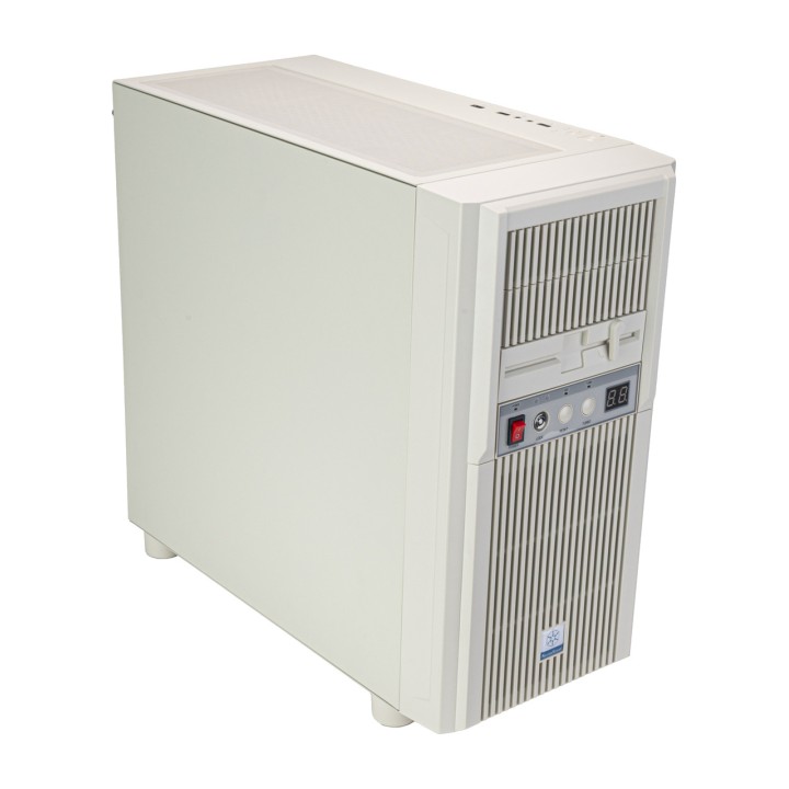SILVERSTONE Retro-PC-Gehäuse im Midi-Tower-Format FLP03