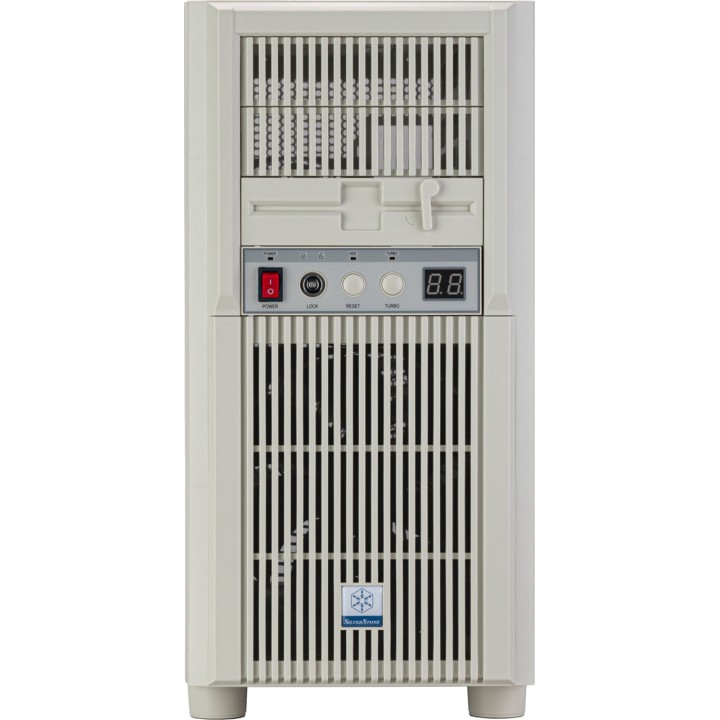 SILVERSTONE Case PC mid-tower retrò FLP03 MICRO-ATX