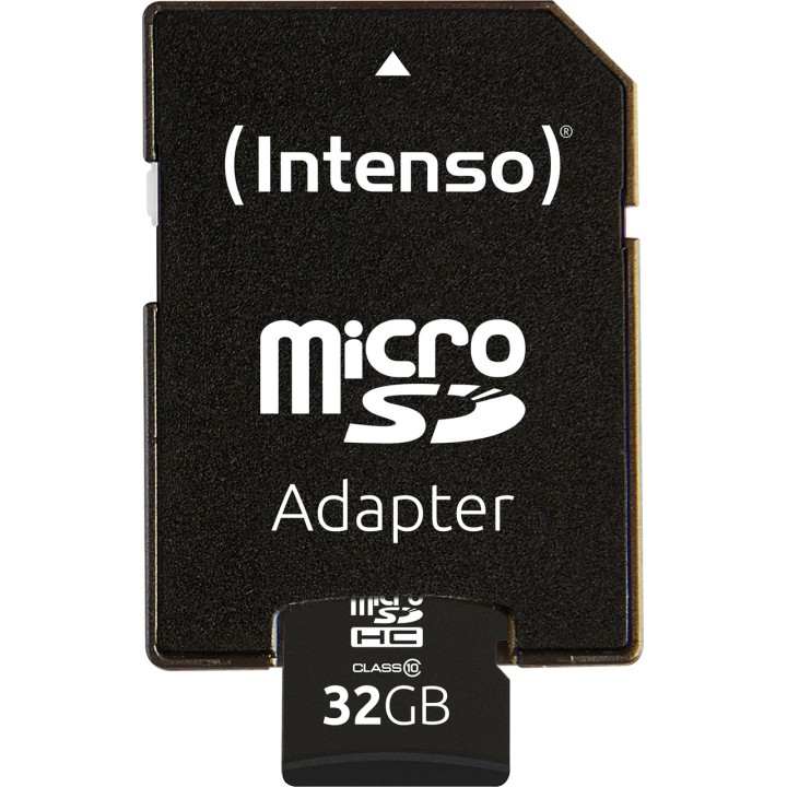 INTENSO Carte mémoire microSDHC CLASE-10 32GB 3413480