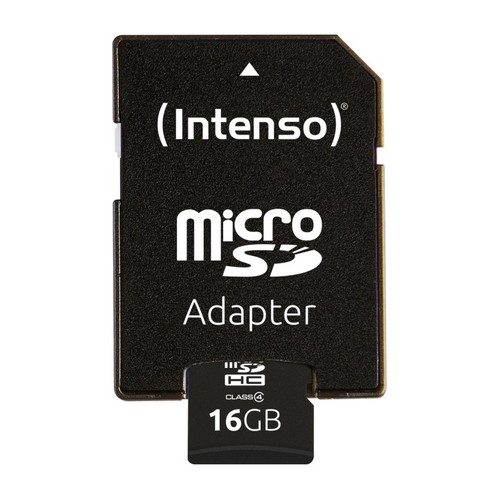INTENSO Carte mémoire microSDHC CLASE-4 16GB 1085617