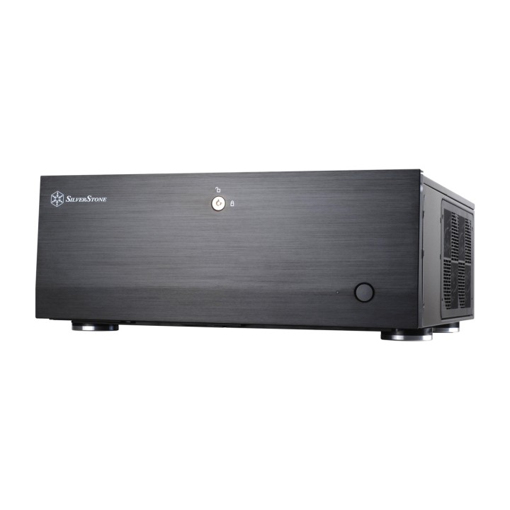 SILVERSTONE Caja de PC sobremesa GRANDIA-GD07 HTPC-E-ATX-USB 3.0 SST-GD07B 1007723