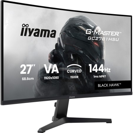 monitor gaming curvo g-master 27" full hd