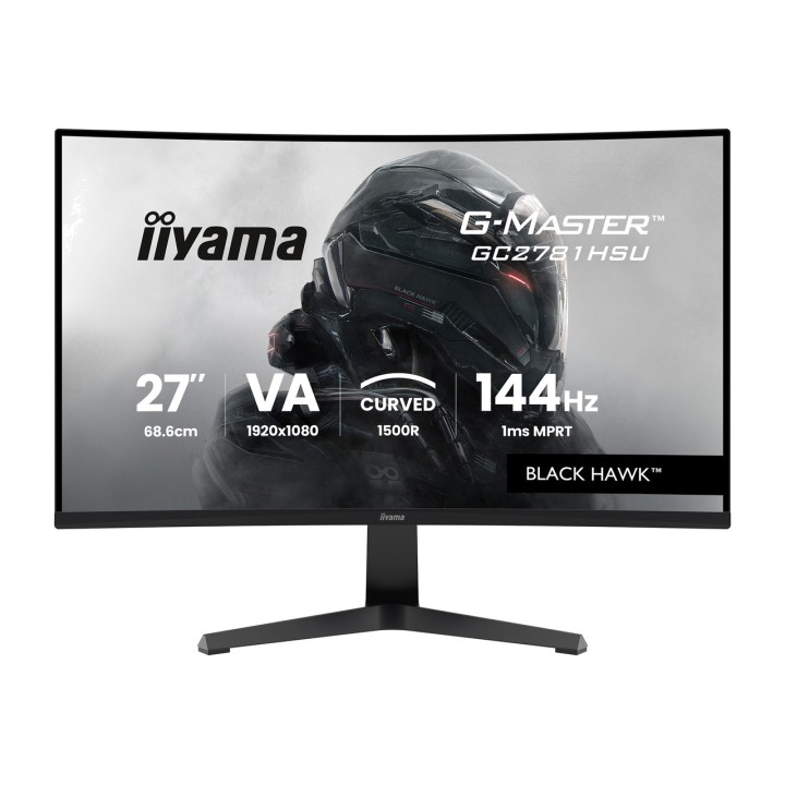 IIYAMA Gebogener Gaming-Monitor G-MASTER 27" FULL HD