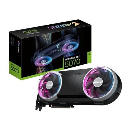tarjeta gráfica para pc geforce-rtx 5070 aorus infinity 12gb gddr7