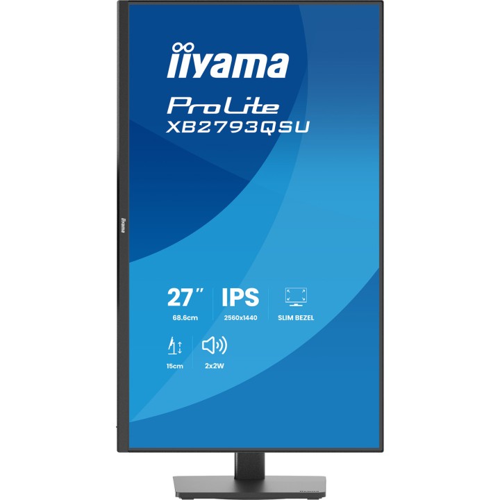 IIYAMA Monitor IPS con supporto regolabile in altezza