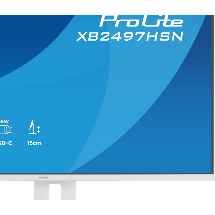 IIYAMA Écran IPS avec pied réglable en hauteur PROLITE-