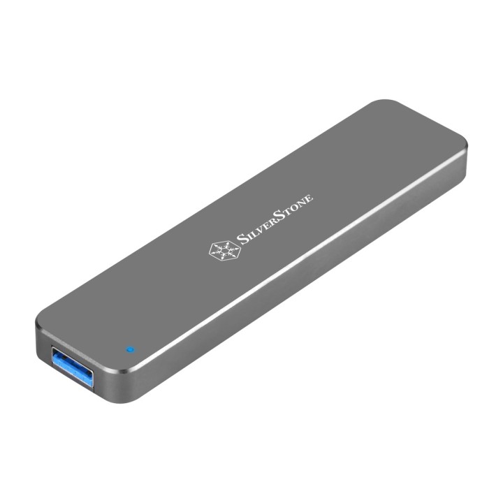 SILVERSTONE Box esterno per SSD MS09 M.2-SATA-USB-A 3.2 GEN