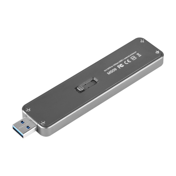 SILVERSTONE External enclosure for SSD MS09 M.2-SATA-USB-A