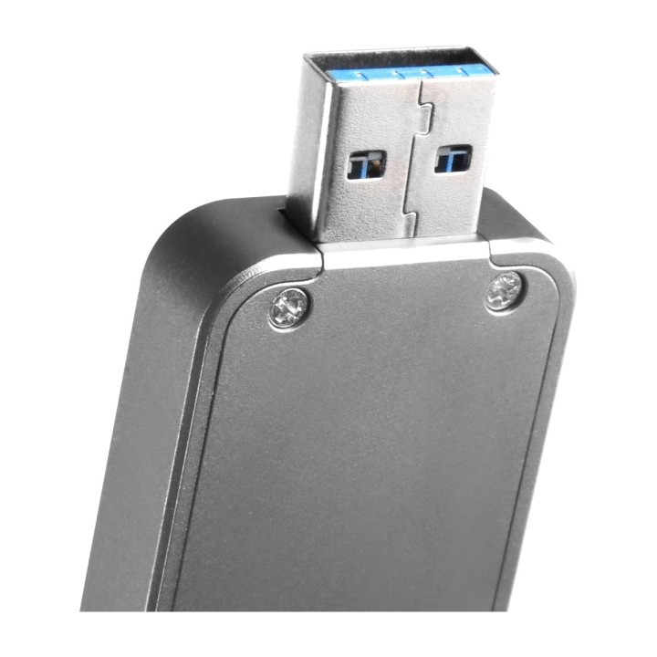 SILVERSTONE Caja externa para SSD MS09 M.2-SATA-USB-A 3.2