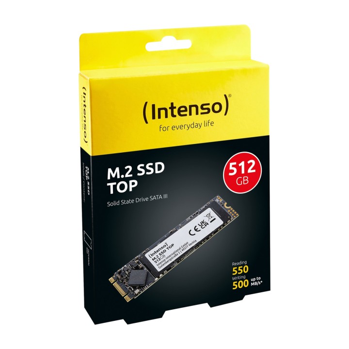 INTENSO Wewnętrzny SSD M.2 SATA III TOP 512GB 1383289