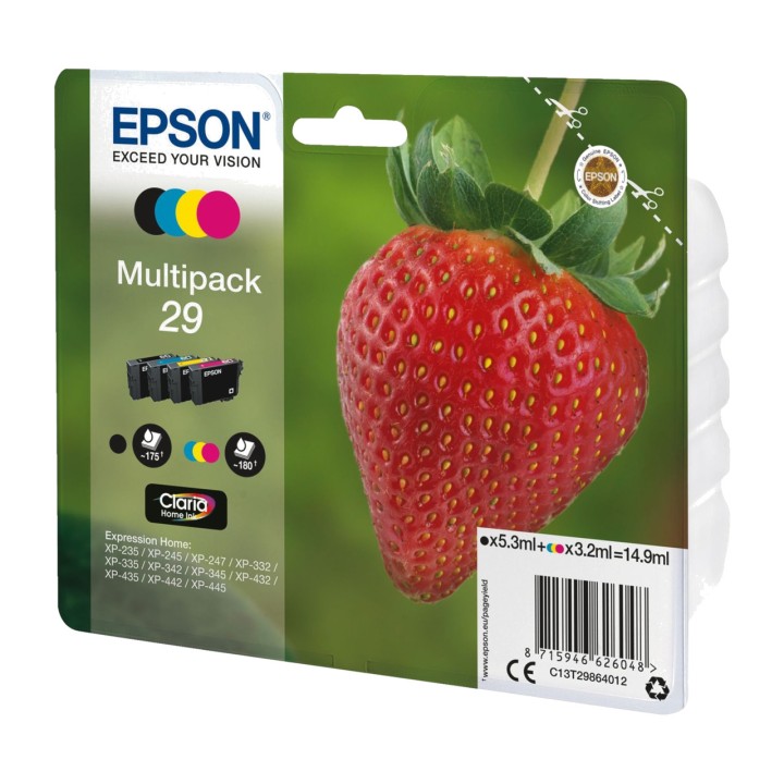 EPSON Confezione di cartucce d’inchiostro a 4 colori