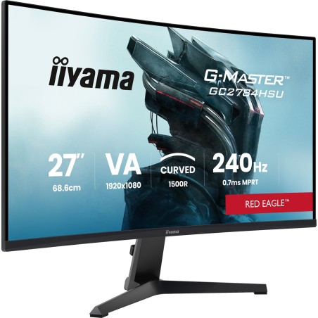 gebogener gaming-monitor g-master 27" full hd