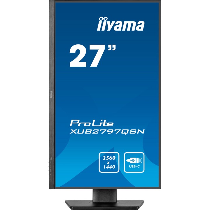 IIYAMA IPS monitor with height-adjustable stand PROLITE- 27"