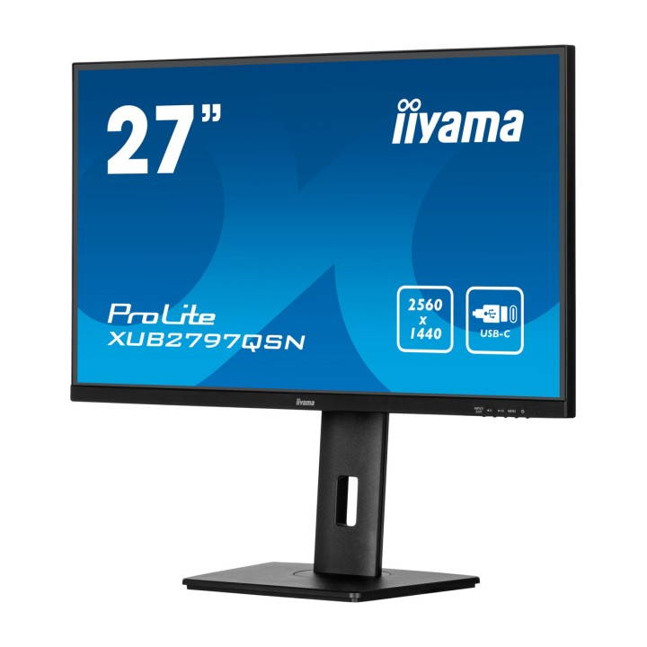 IIYAMA Écran IPS avec pied réglable en hauteur PROLITE- 27"
