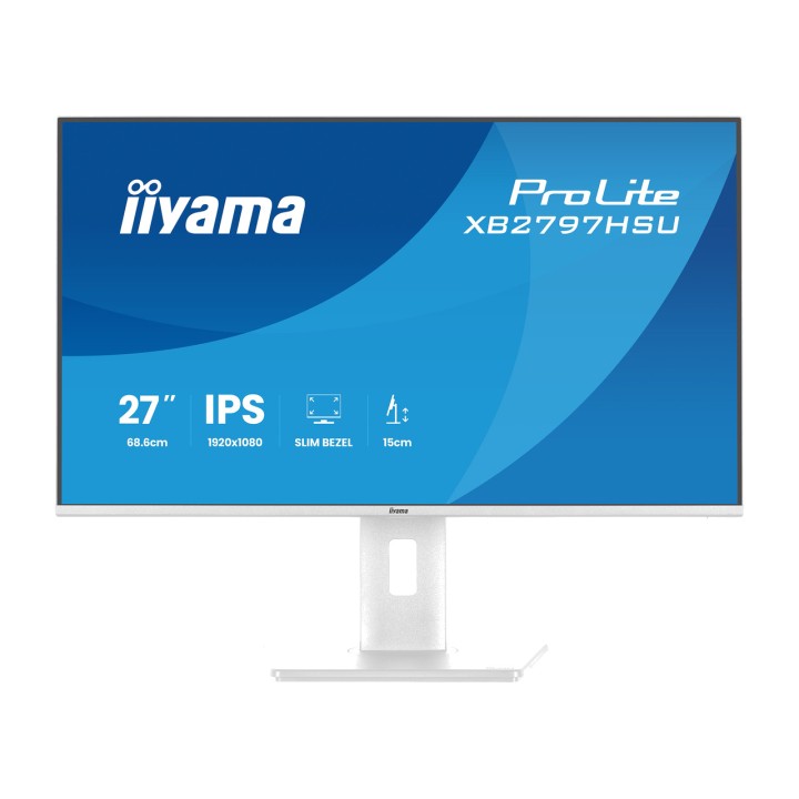 IIYAMA Monitor IPS con supporto regolabile in altezza