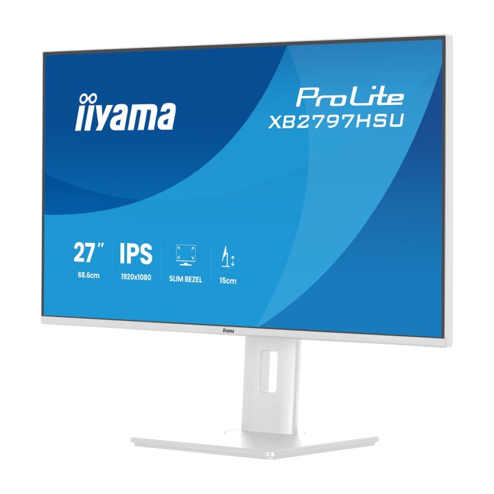 IIYAMA Monitor IPS con supporto regolabile in altezza