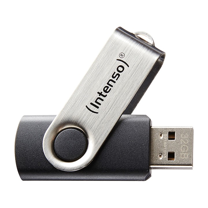 INTENSO Memoria USB giratoria BASIC LINE 2.0 32GB 1201979