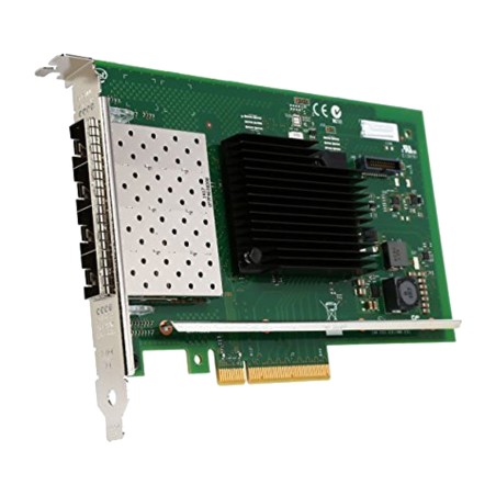 tarjeta de red de fibra pcie ethernet-x710-da4 fh 4x-sfp+ 10gbe bulk