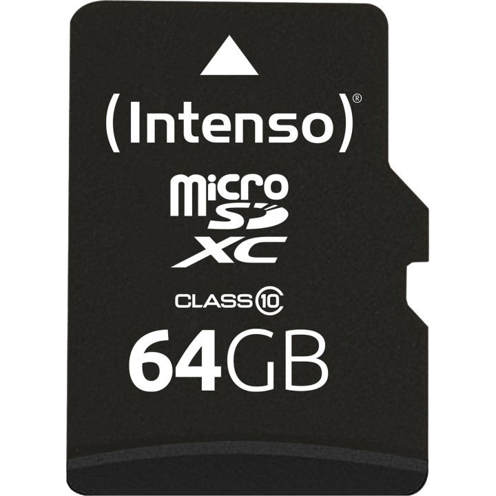 INTENSO Scheda di memoria microSDXC CLASE-10 64GB 3413490