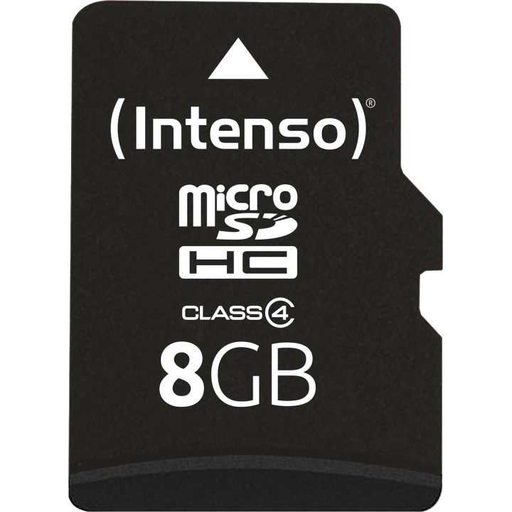 INTENSO Scheda di memoria microSDHC con adattatore SD