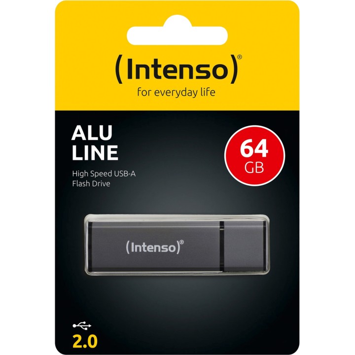 INTENSO Muisti USB 2.0 ALU-LINE 64GB 1085529