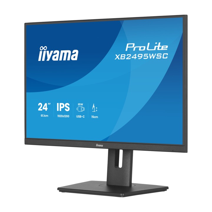 IIYAMA Monitor IPS con supporto regolabile in altezza