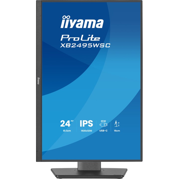 IIYAMA Monitor IPS con supporto regolabile in altezza