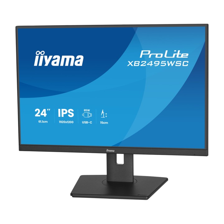 IIYAMA Écran IPS avec pied réglable en hauteur PROLITE-