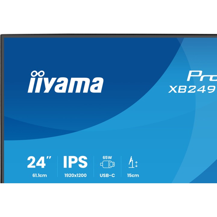 IIYAMA Monitor IPS con pie regulable en altura PROLITE-