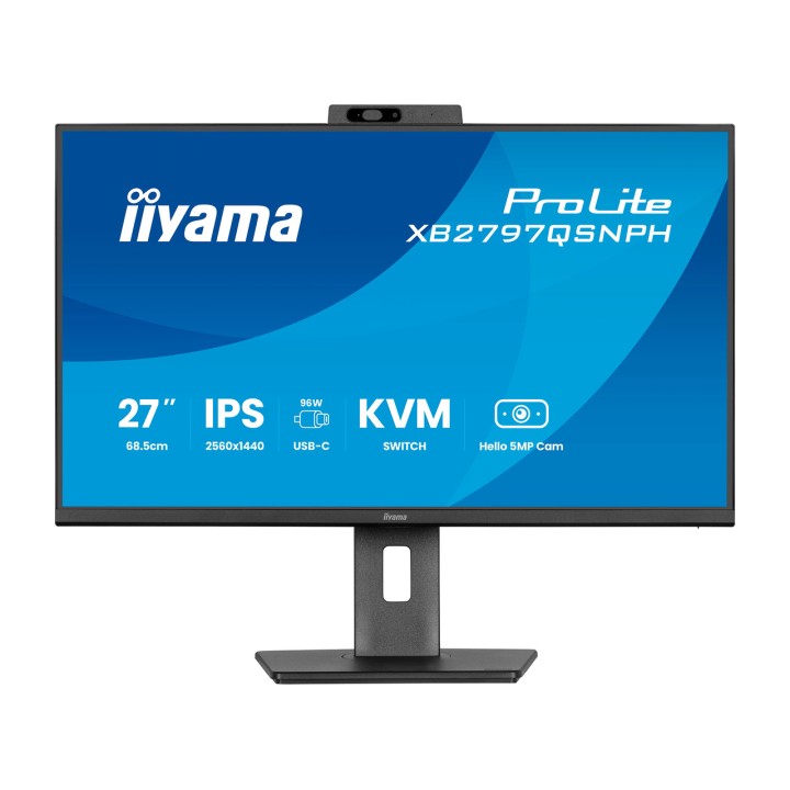 IIYAMA IPS-Monitor mit höhenverstellbarem Standfuß PROLITE-
