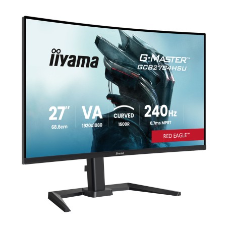 monitor gaming curvo g-master 27" full hd