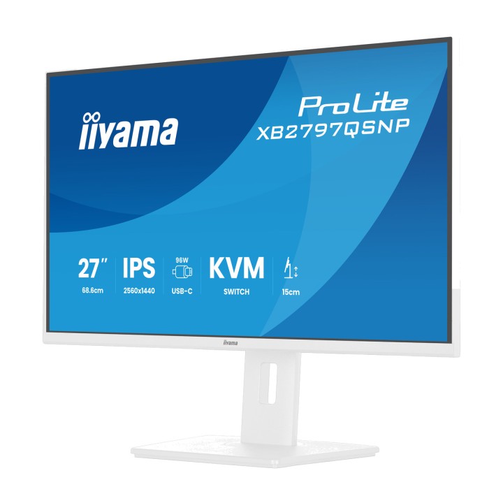 IIYAMA IPS-Monitor mit höhenverstellbarem Standfuß PROLITE-