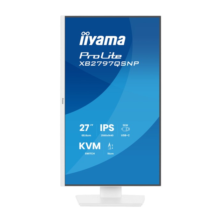 IIYAMA IPS monitor with height-adjustable stand PROLITE- 27"