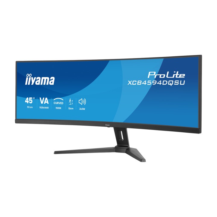IIYAMA Moniteur incurvé super ultra-large avec pied réglable
