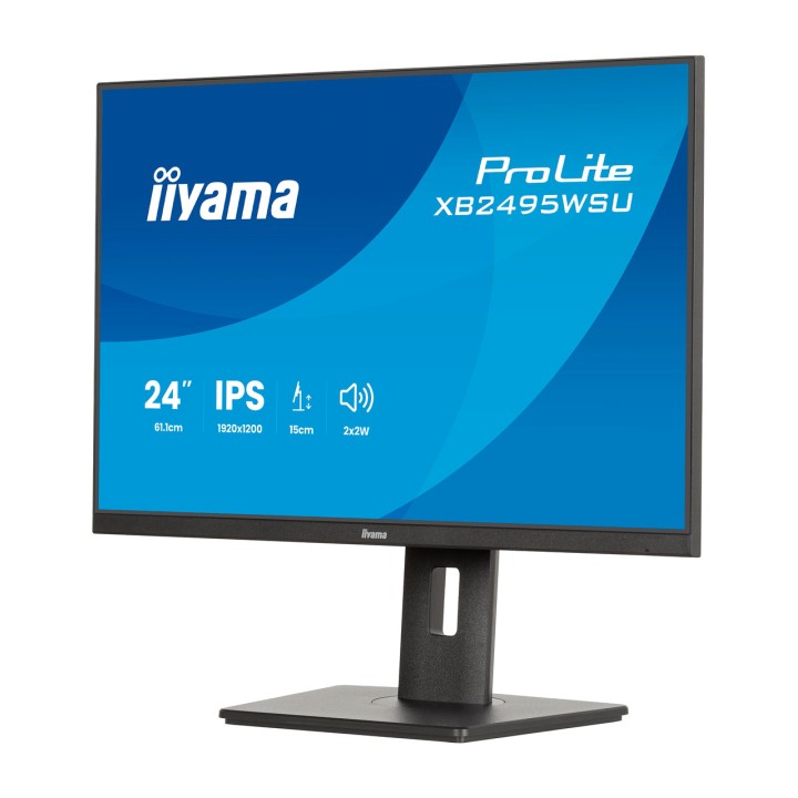 IIYAMA IPS-Monitor mit höhenverstellbarem Standfuß PROLITE-