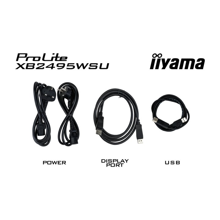 IIYAMA IPS monitor with height-adjustable stand PROLITE-