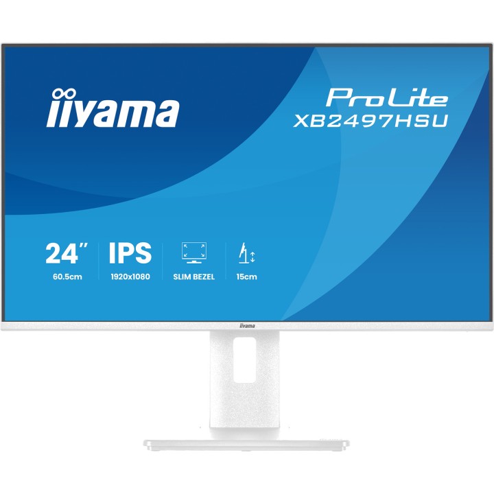 IIYAMA Écran IPS avec pied réglable en hauteur PROLITE-